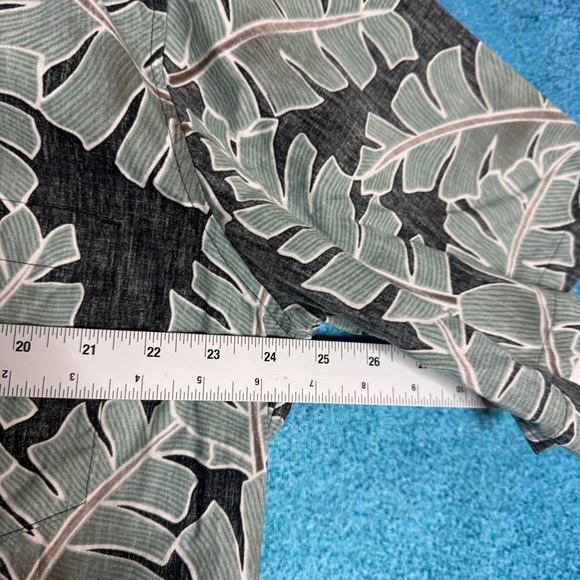 Vintage Cooke Street Shirt Mens Size L Floral Reverse Print Hawaiian Beach - Picture 4 of 16